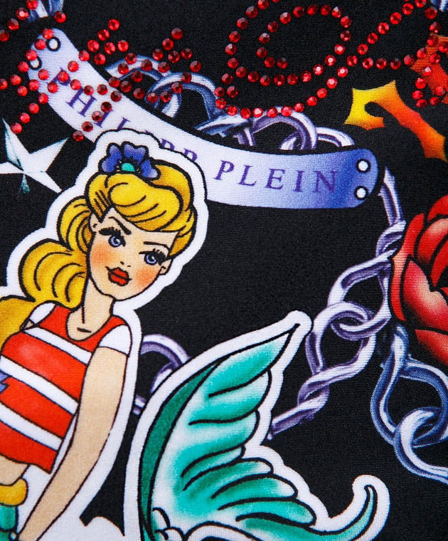 PhilippPlein Swimsuit Tattoo Black Bikini Ariel