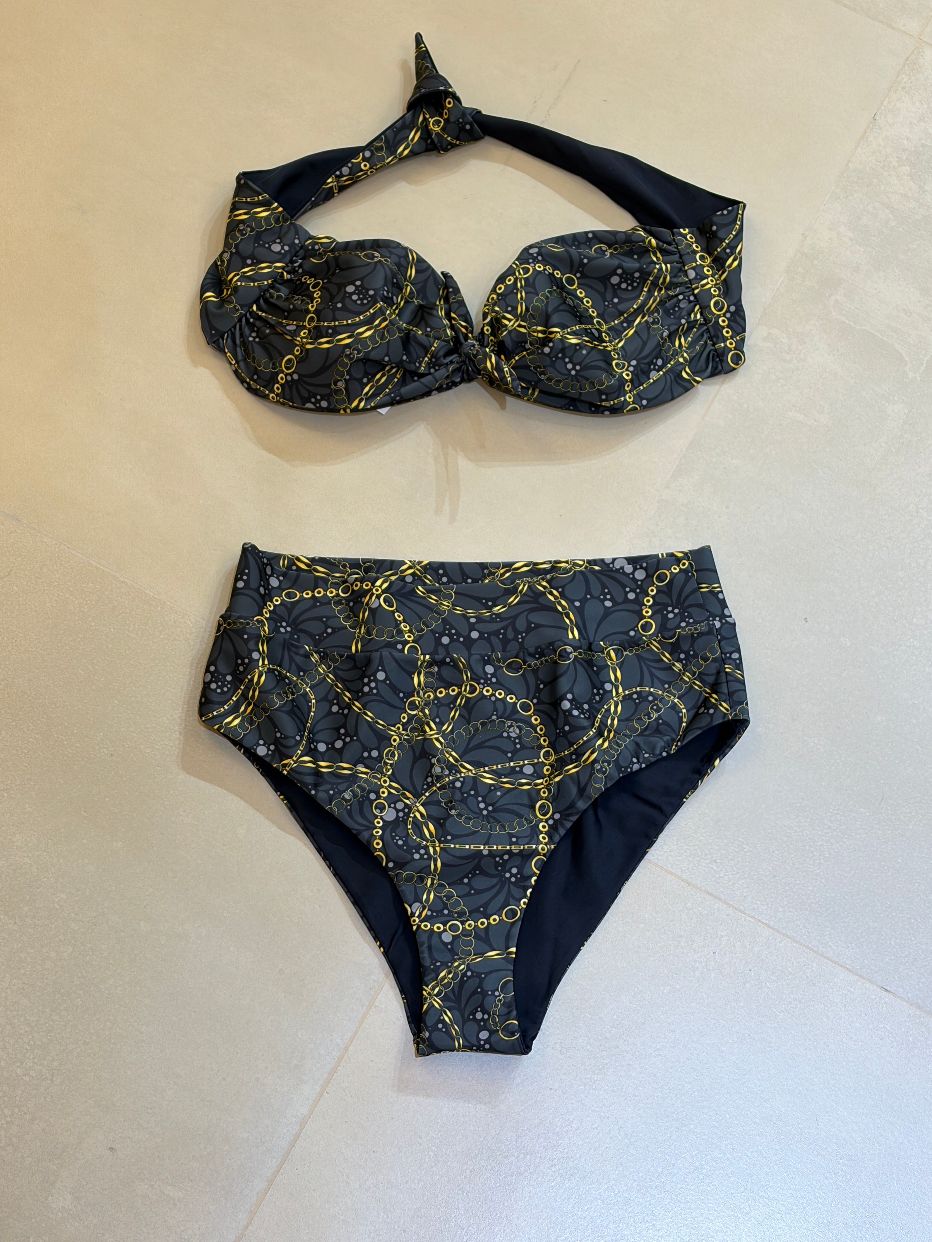 Flavia Valentini Chain Swimsuit Women Two Piece