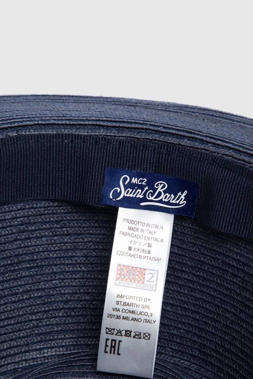 MC2 Saint Barth Jeans Hat Dark Blue