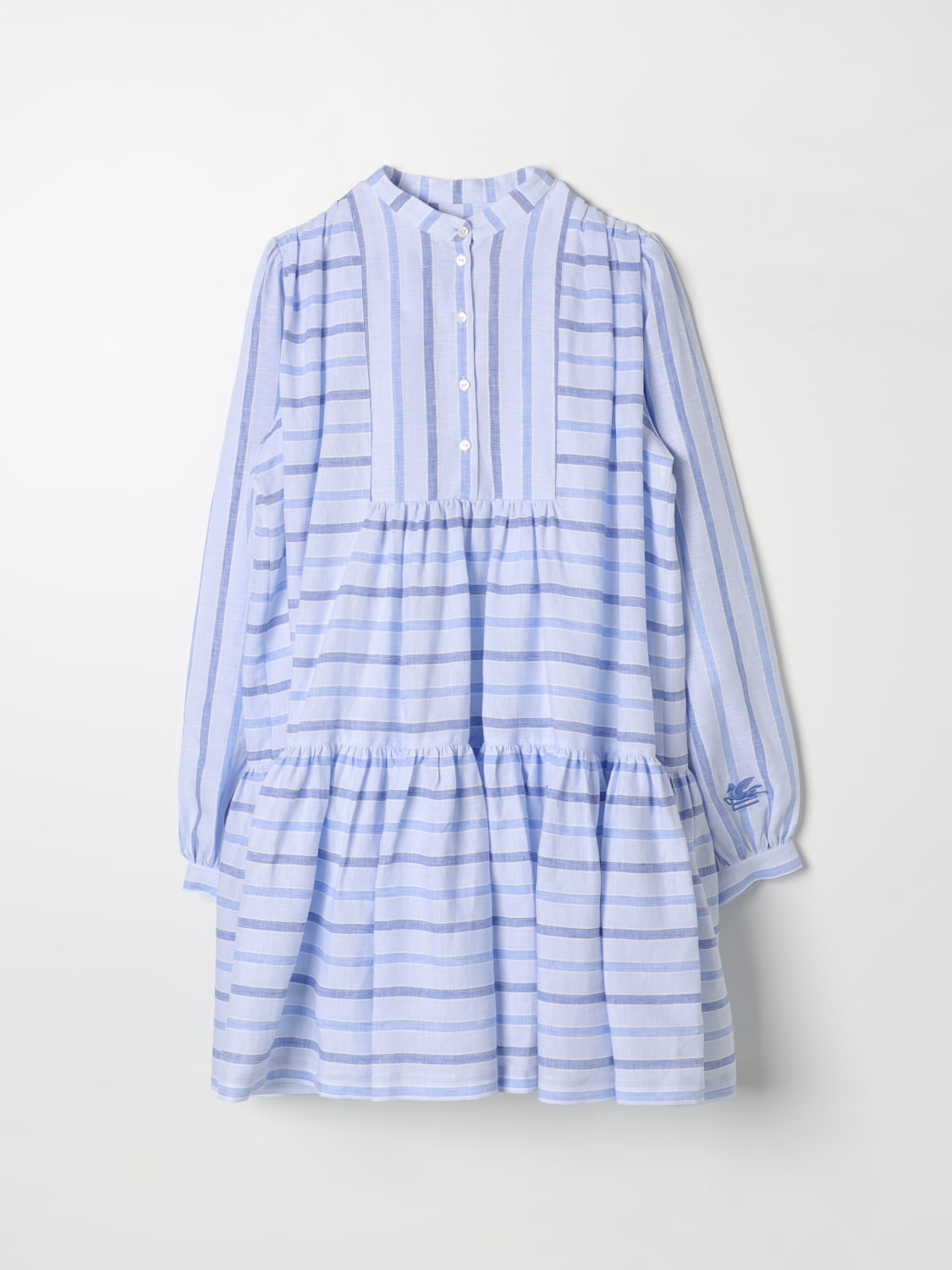Etro Blue Linen Dress