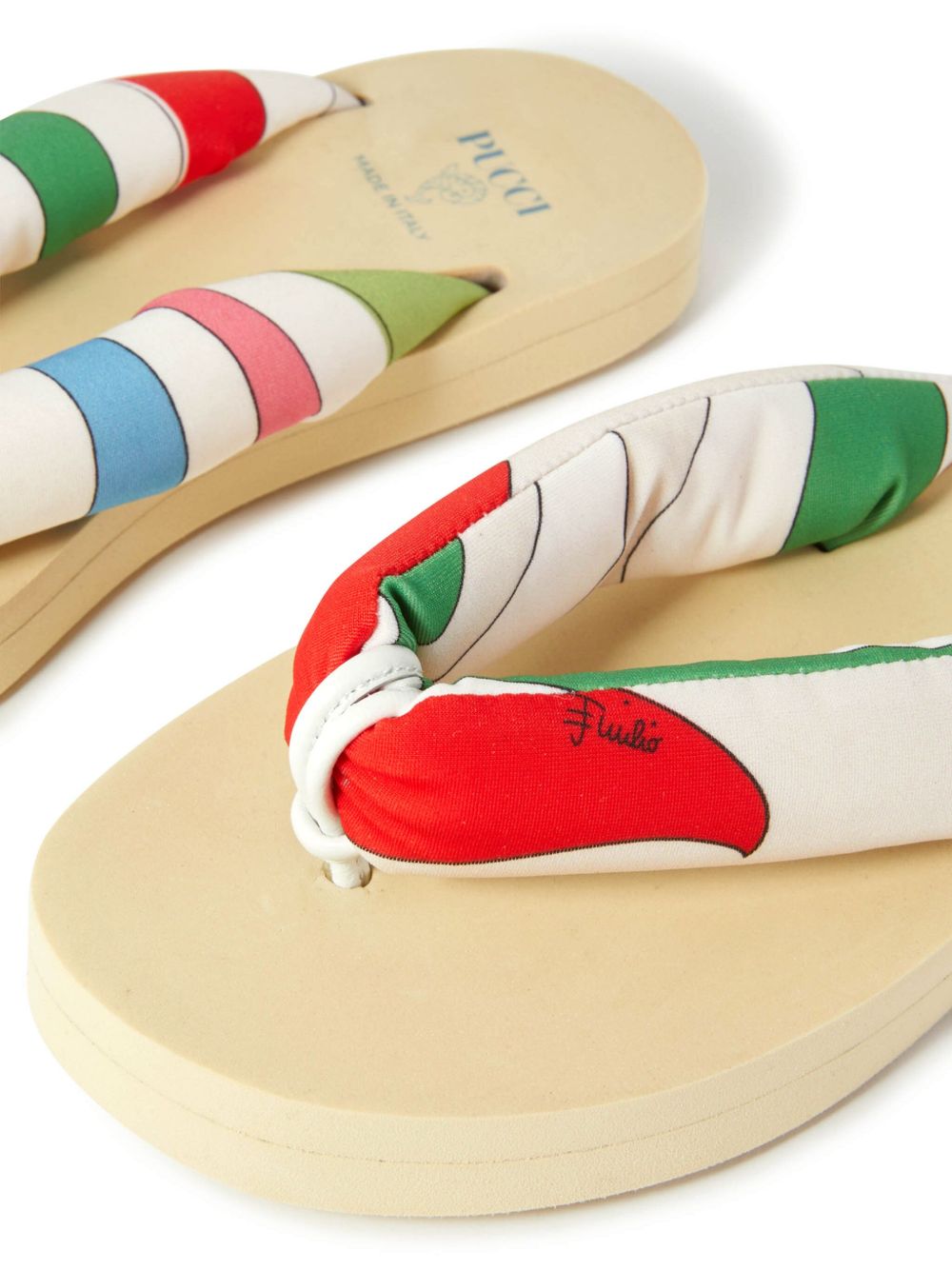 Emilio Pucci Colored Flips