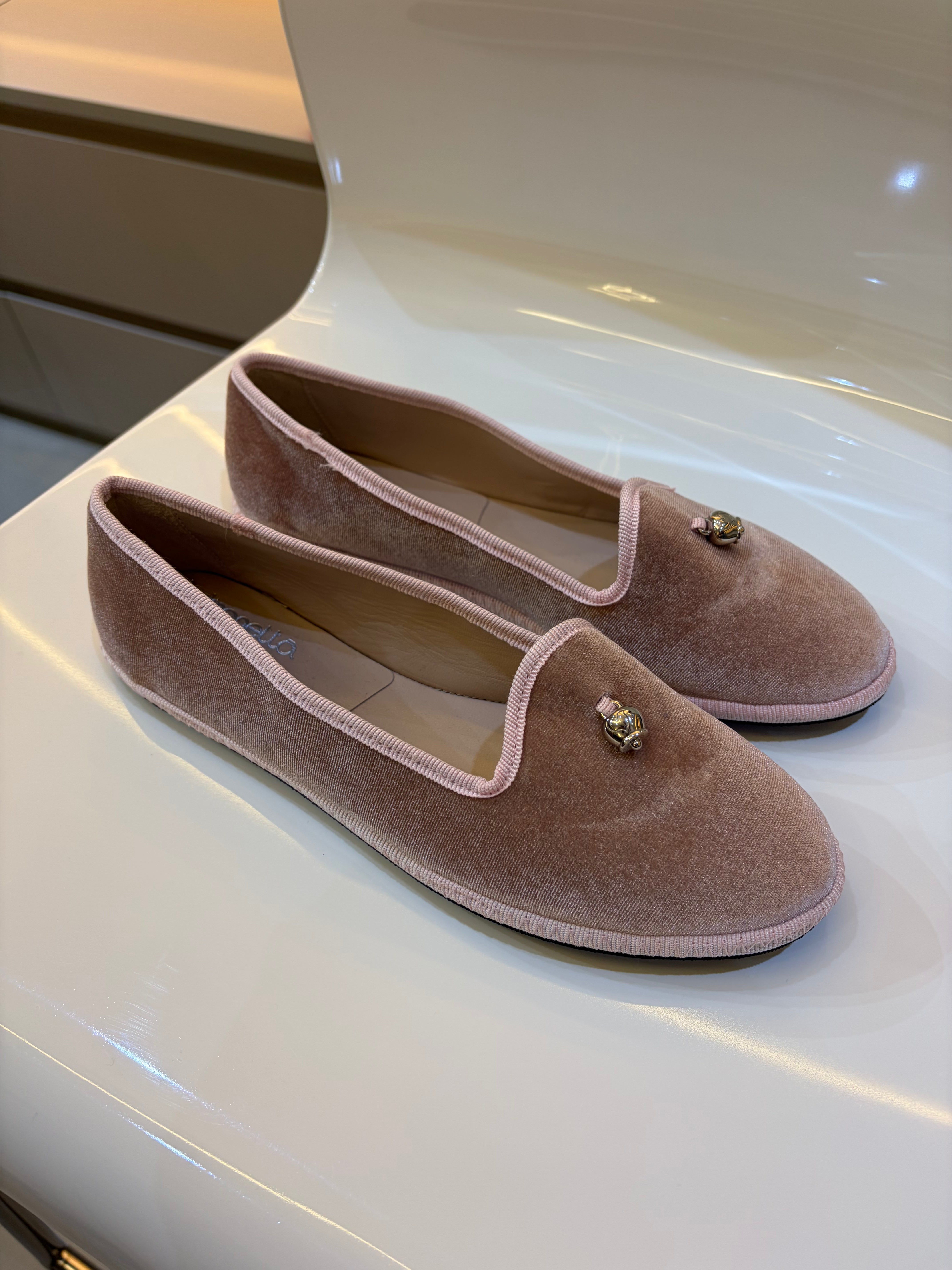 The Simonetta x Chantecler Ballet Shoes Rose