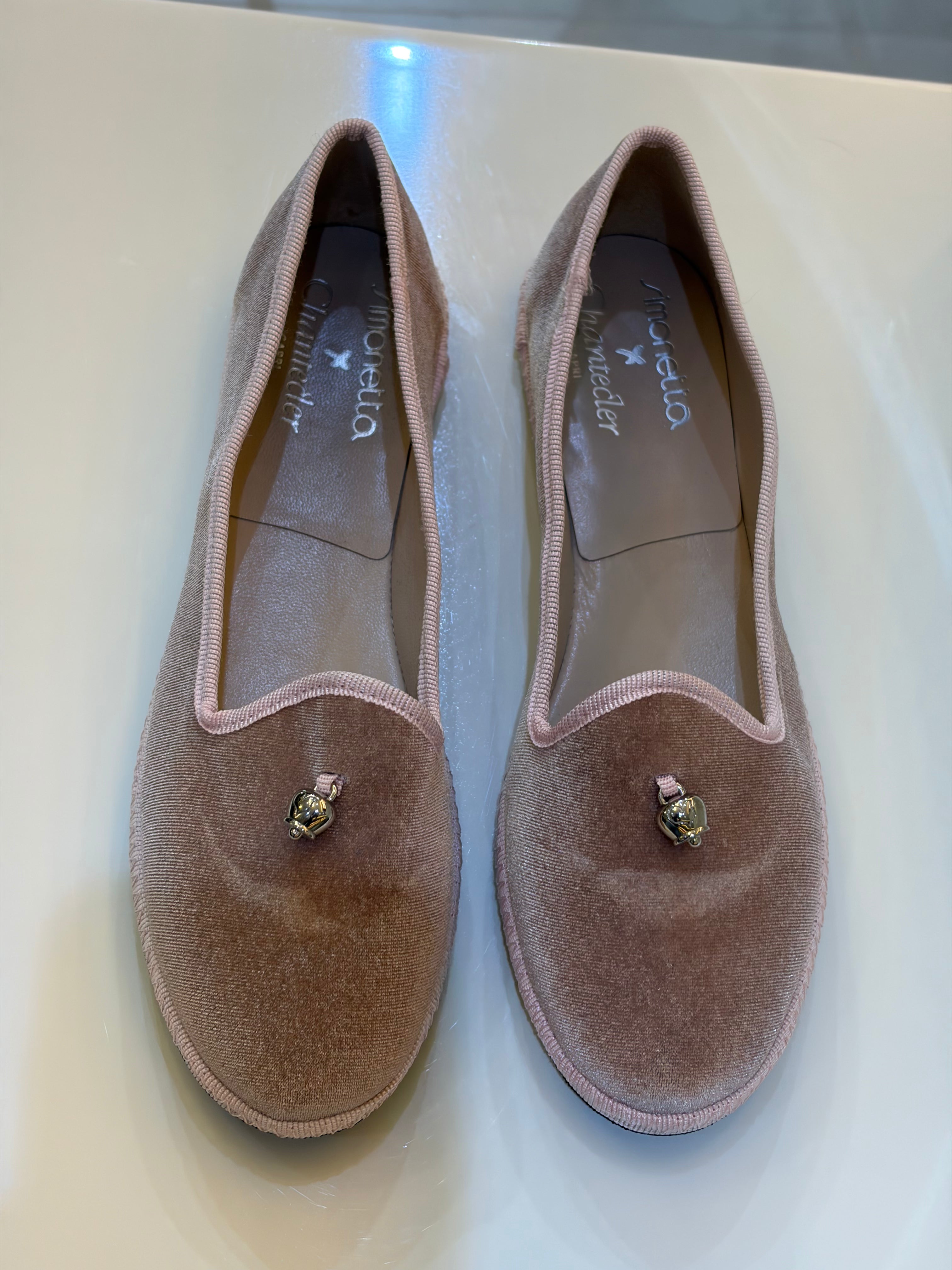 The Simonetta x Chantecler Ballet Shoes Rose