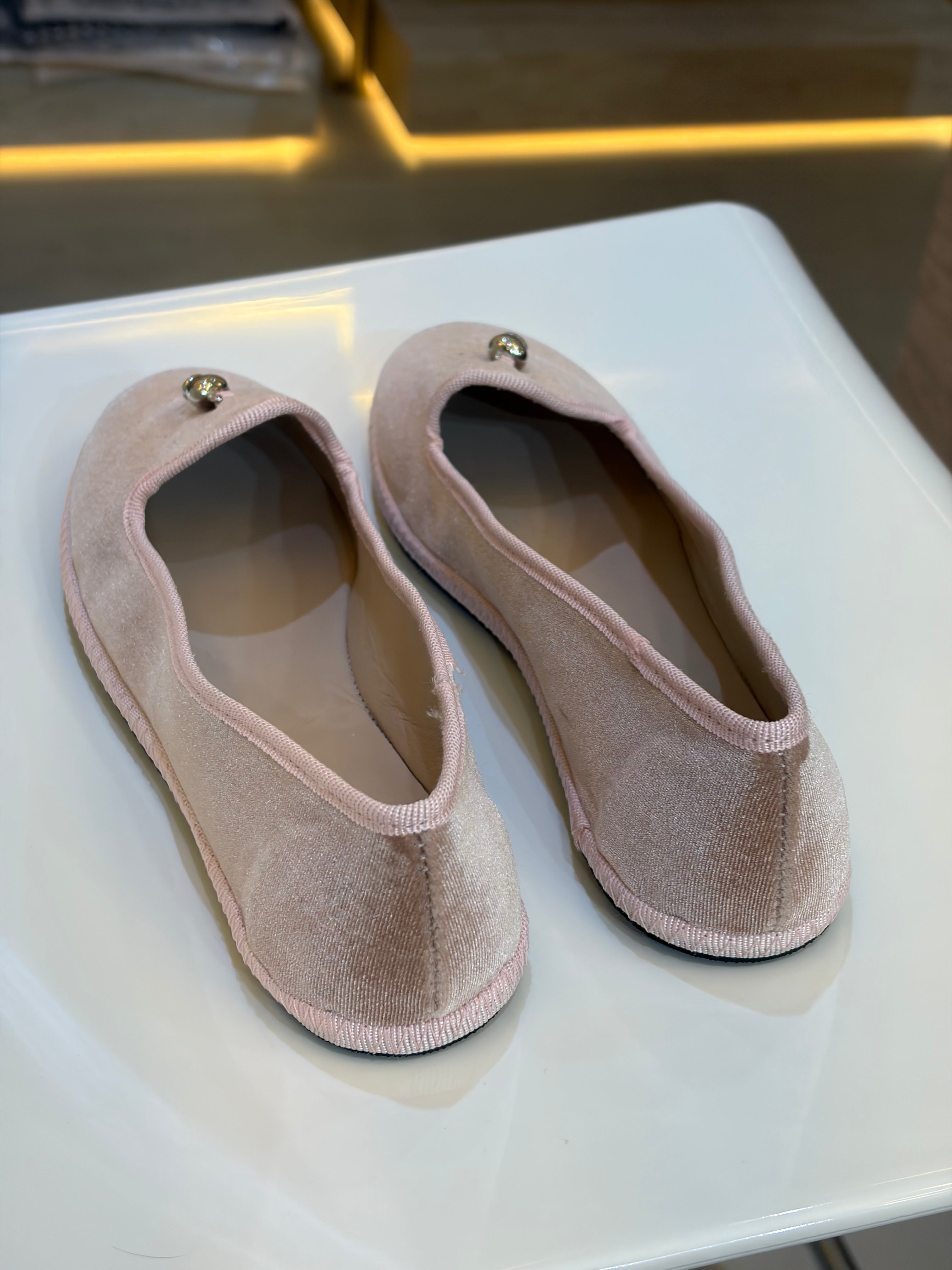 The Simonetta x Chantecler Ballet Shoes Rose