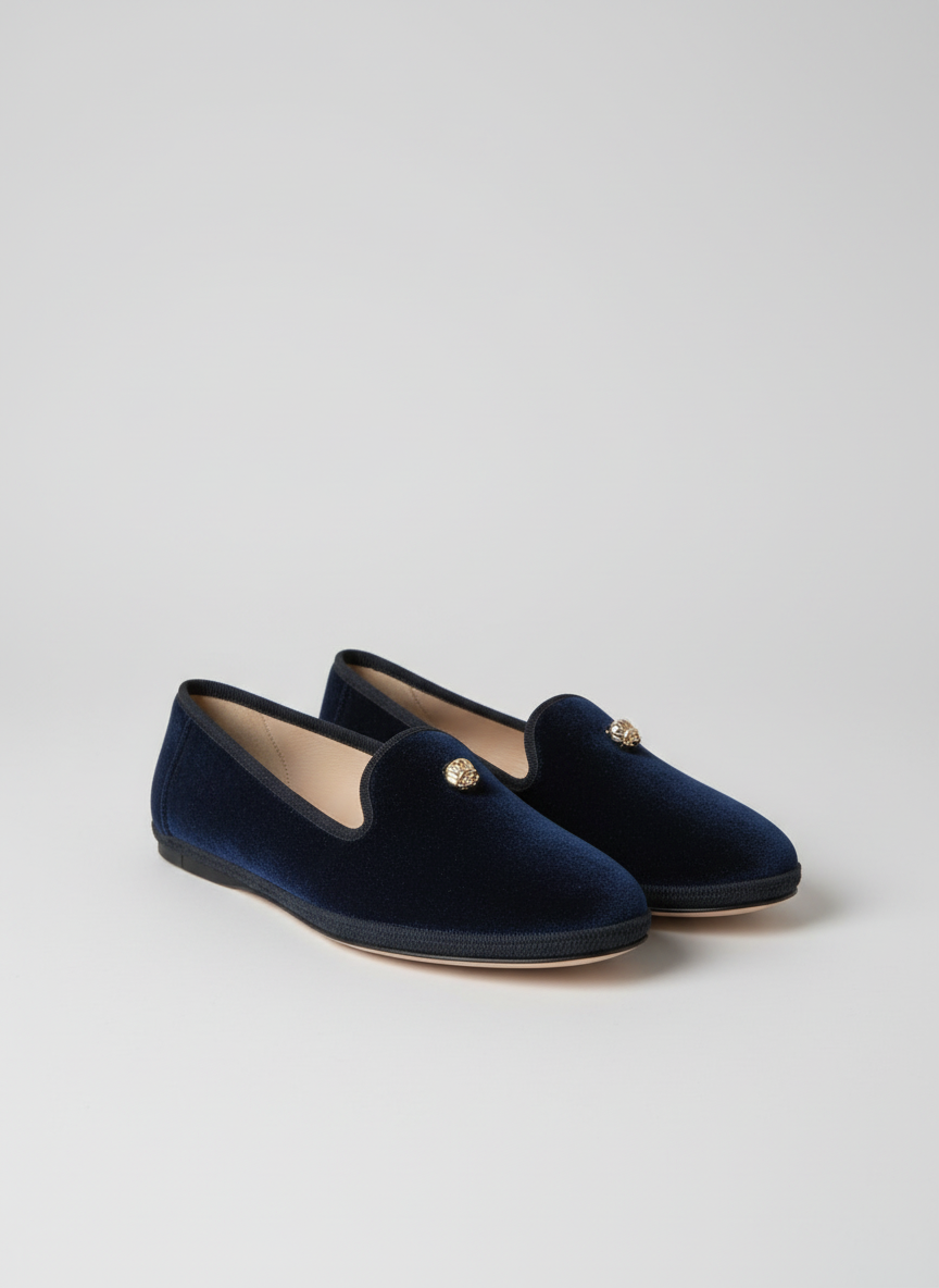 The Simonetta x Chantecler Ballet Shoes Blue