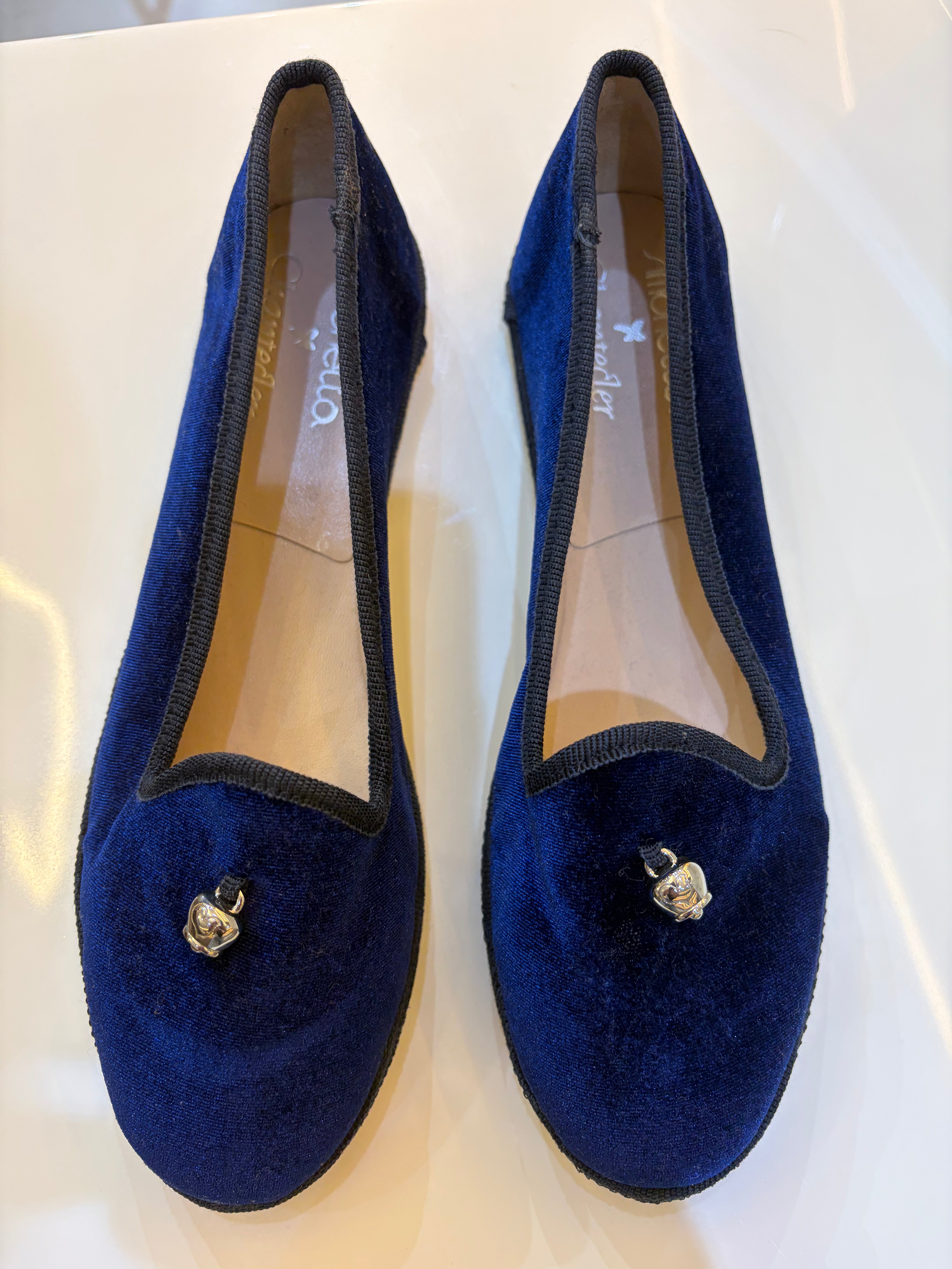 The Simonetta x Chantecler Ballet Shoes Blue