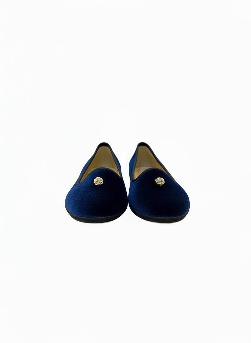 The Simonetta x Chantecler Ballet Shoes Blue
