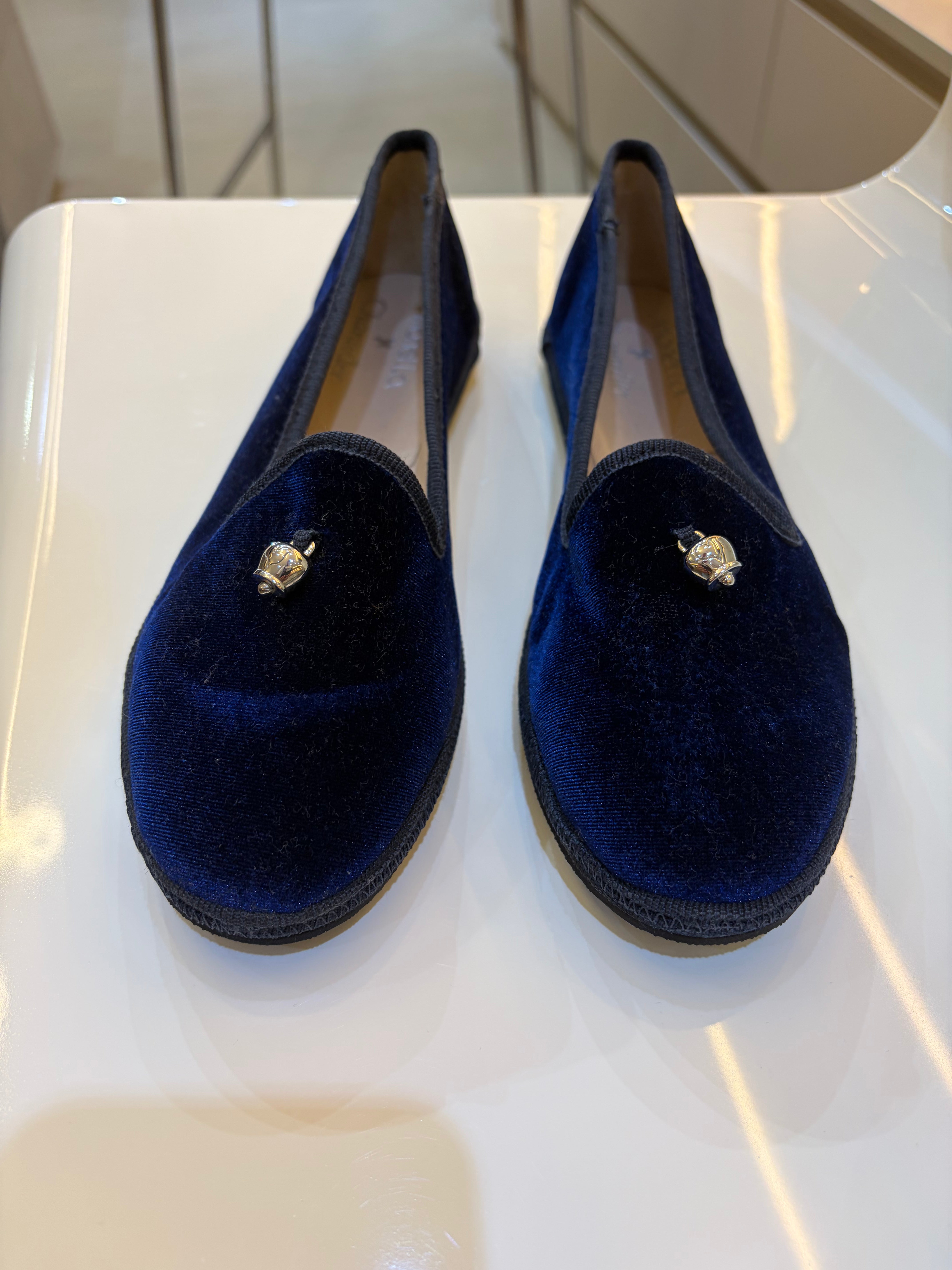 The Simonetta x Chantecler Ballet Shoes Blue