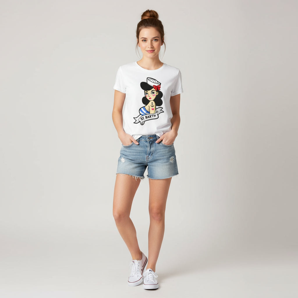 MC2 Saint Barth T-shirt SAILORS TATTOO for children