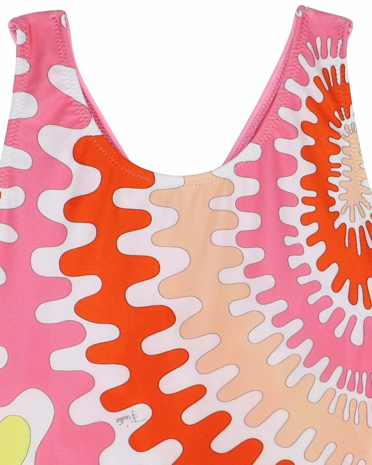 Emilio Pucci Rosa One Piece Swimsuit