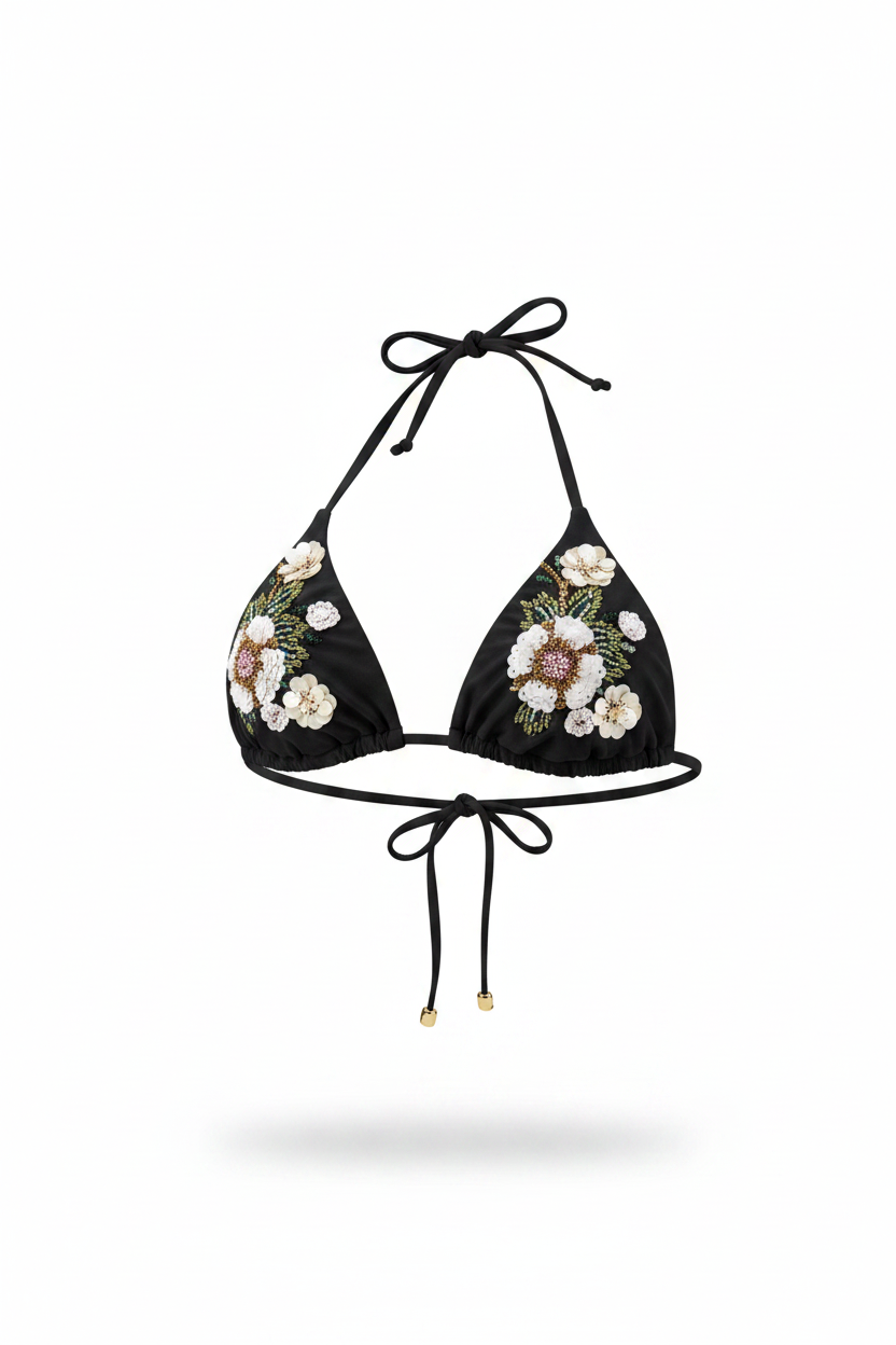 Aguaclara Pastel Triangle Bikini Top