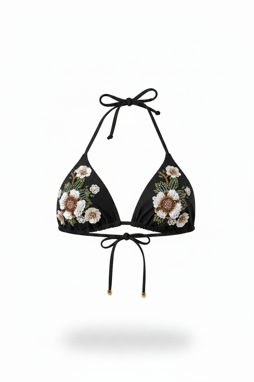 Aguaclara Pastel Triangle Bikini Top