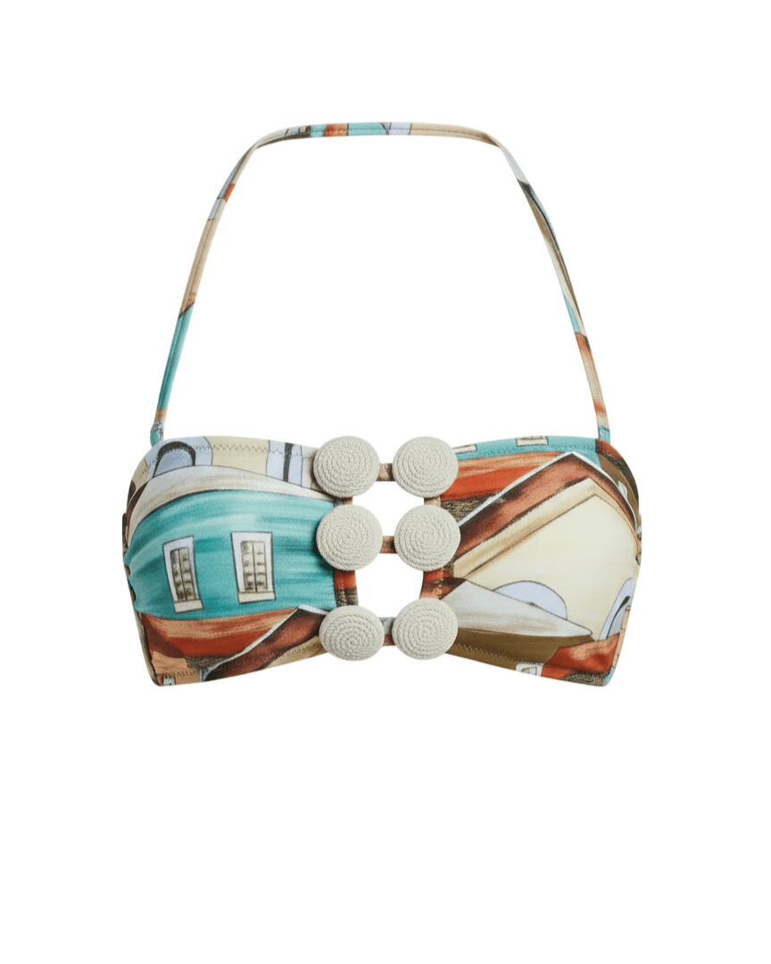 Agua de Coco Bandeau Bikini Top