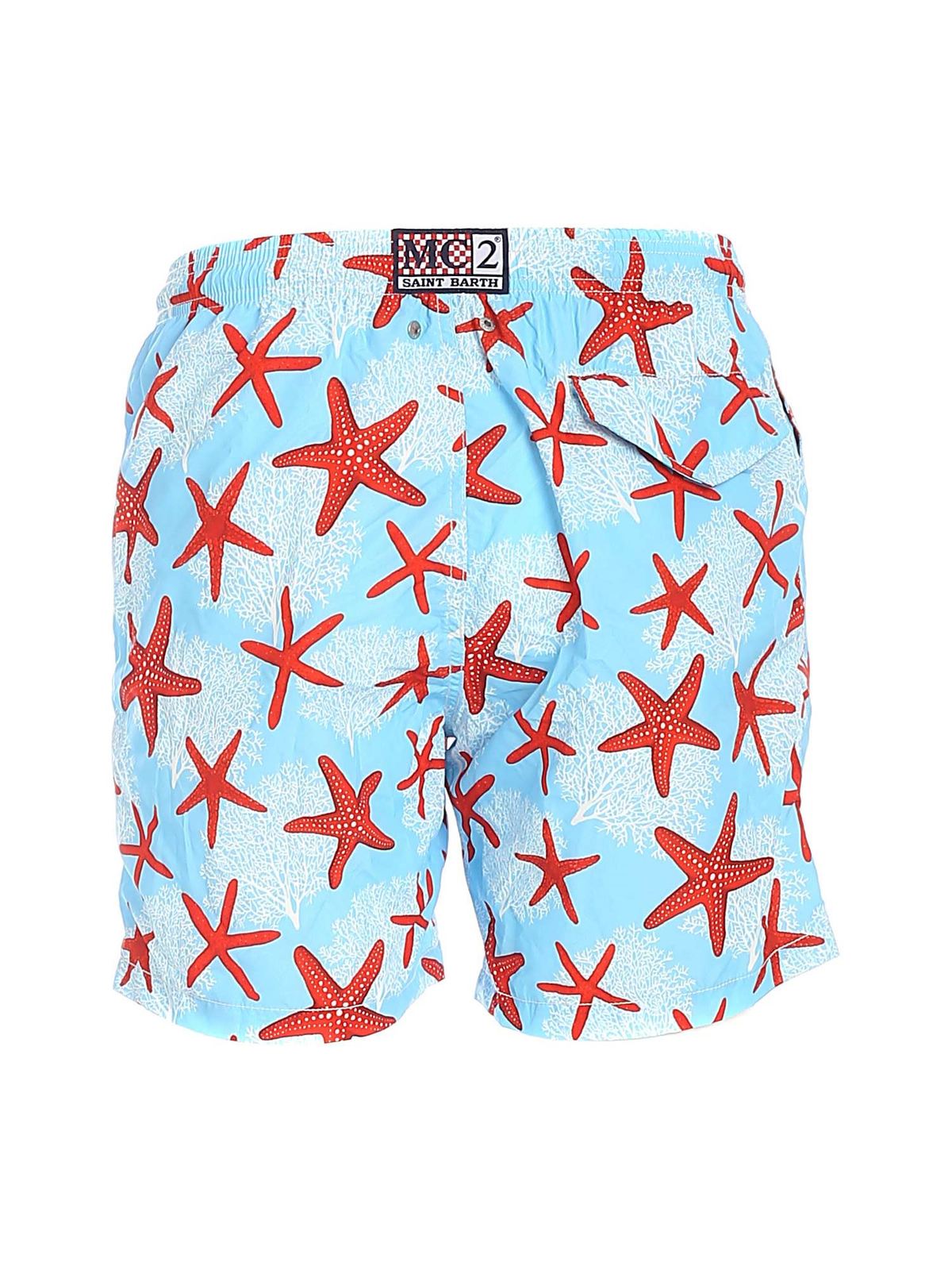 MC2 Saint Barth Starfish Print Men's Swim Shorts