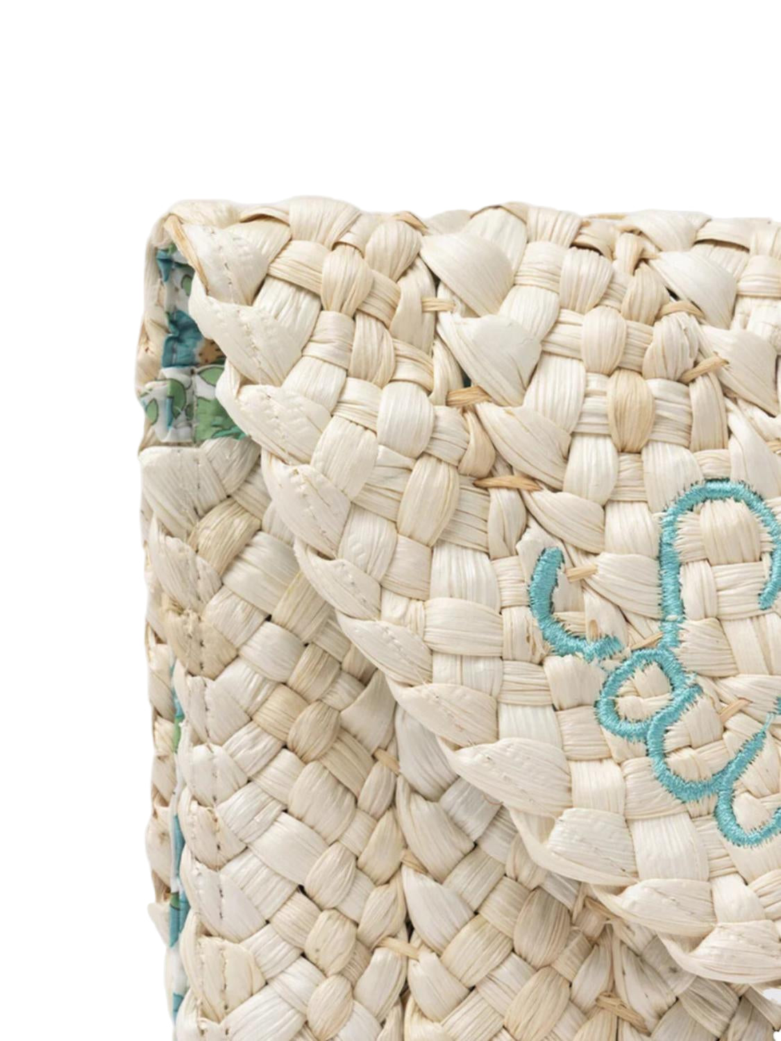 MC2 Saint Barth Straw Clutch Bag