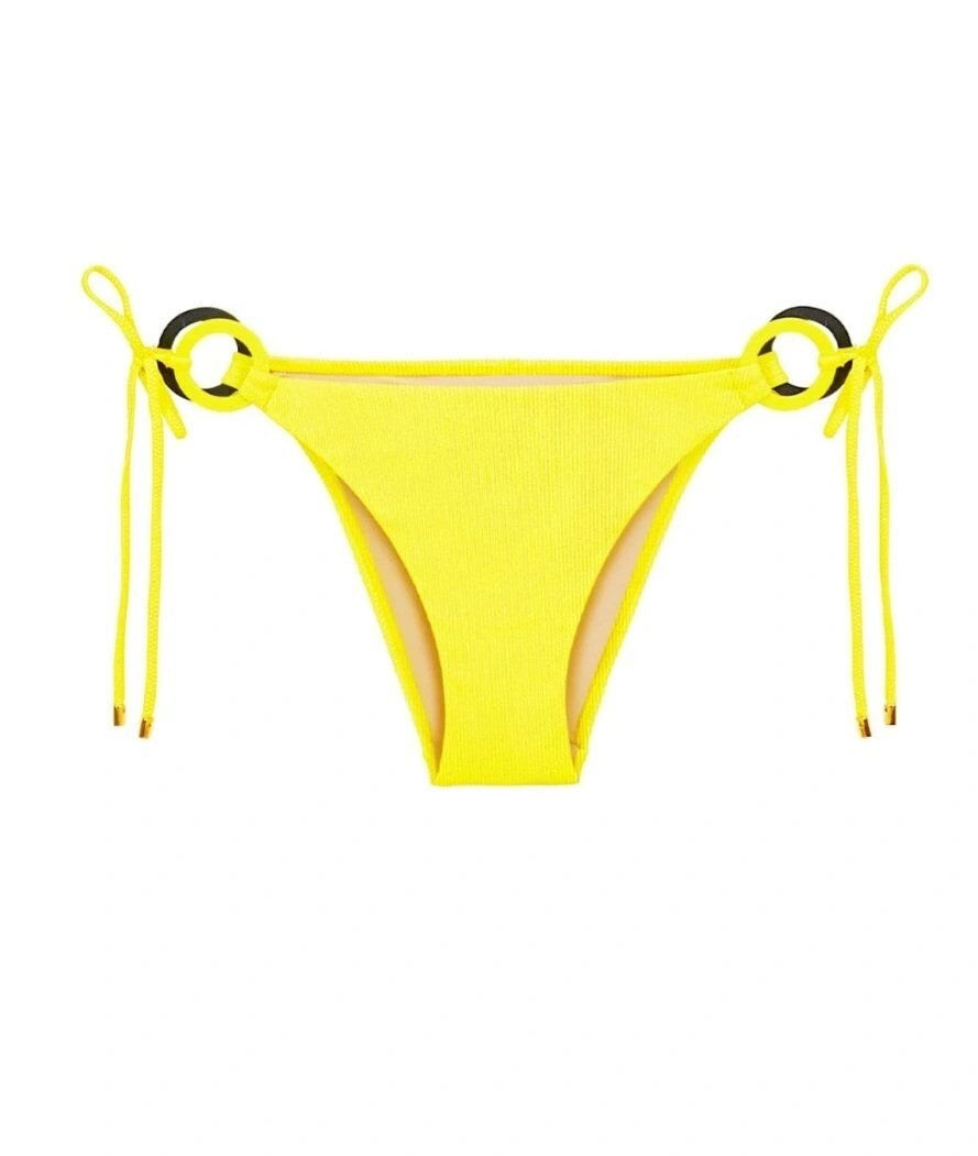 PQ Swim Sunburst Ring Tie Bottoms - Yellow