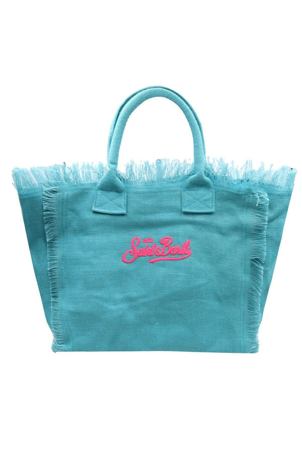 MC2 Saint Barth Vanity Jute Beach Tote Bag Women