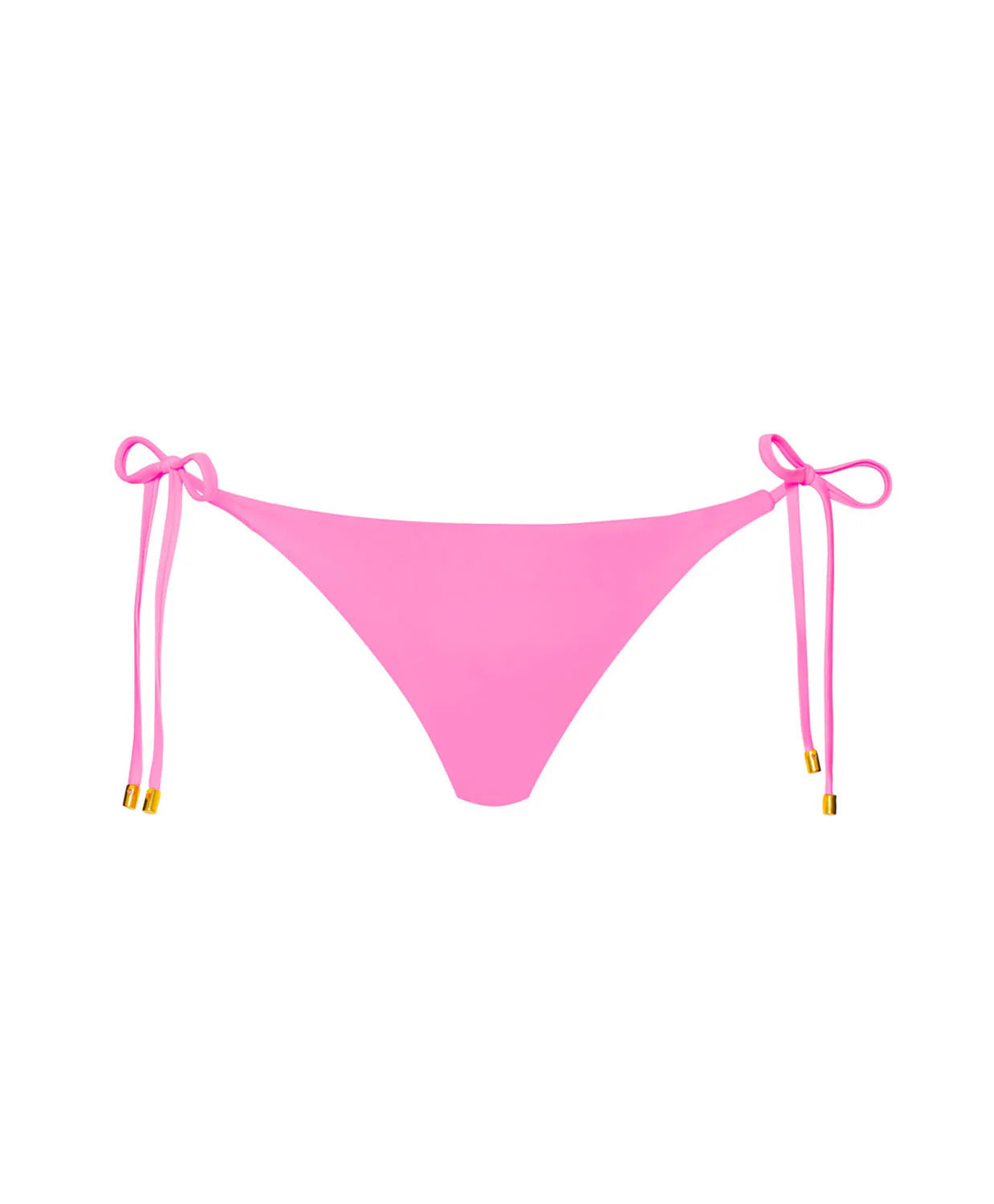 PQ Swim Vivid Pink Side Tie Bikini Bottom