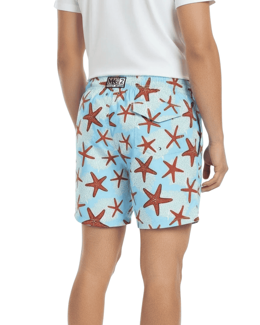 MC2 Saint Barth Starfish Print Men's Swim Shorts