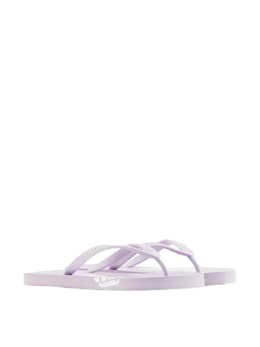 Emporio Armani Flip Flops for Women with Name Logo