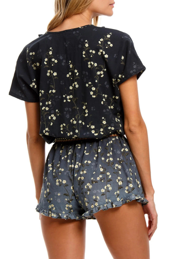 Agua Bendita Black Cherry Jumpsuit