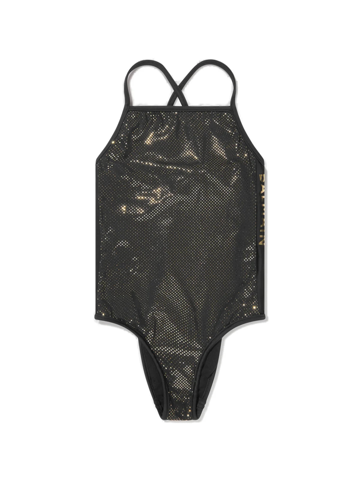 Balmain Gold Peas Girls One Piece Swimsuit