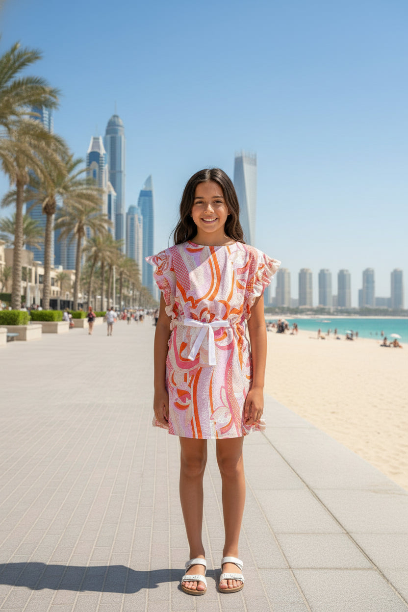 Emilio Pucci Ruffled Printed Cotton-Voile Tunic