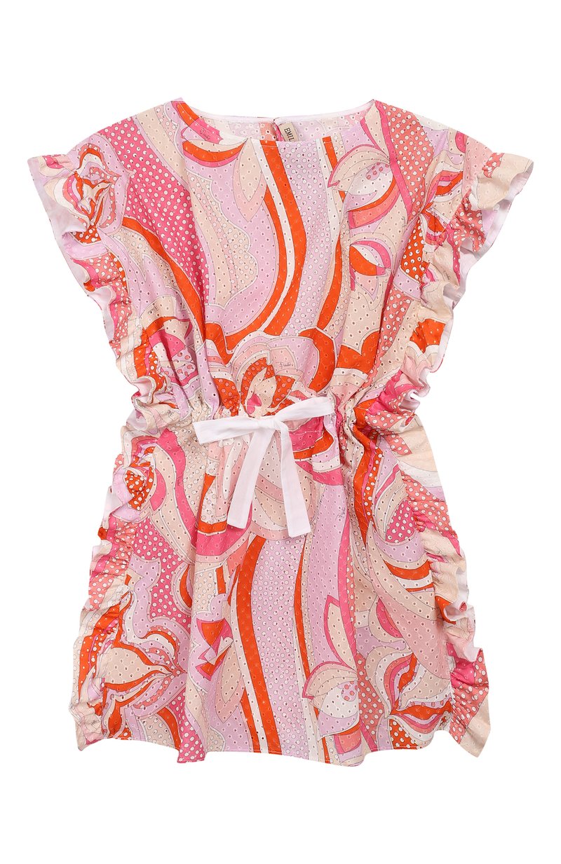 Emilio Pucci Ruffled Printed Cotton-Voile Tunic