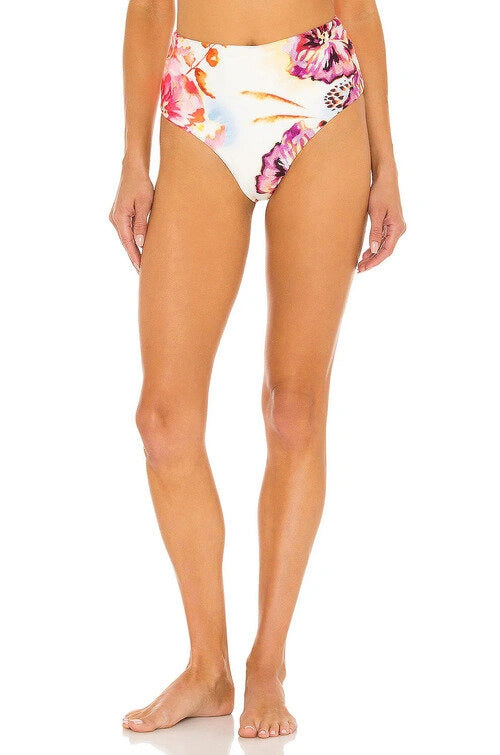 Agua Bendita Alicia High Waist Cheeky Bikini Bottom