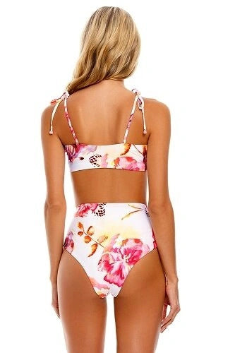 Agua Bendita Tabitha Bandeau Bikini Top