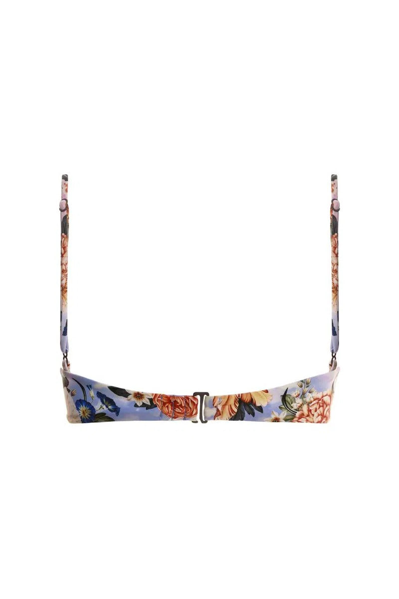 Agua Bendita Two Piece Bikini Swimsuit with Embroidery