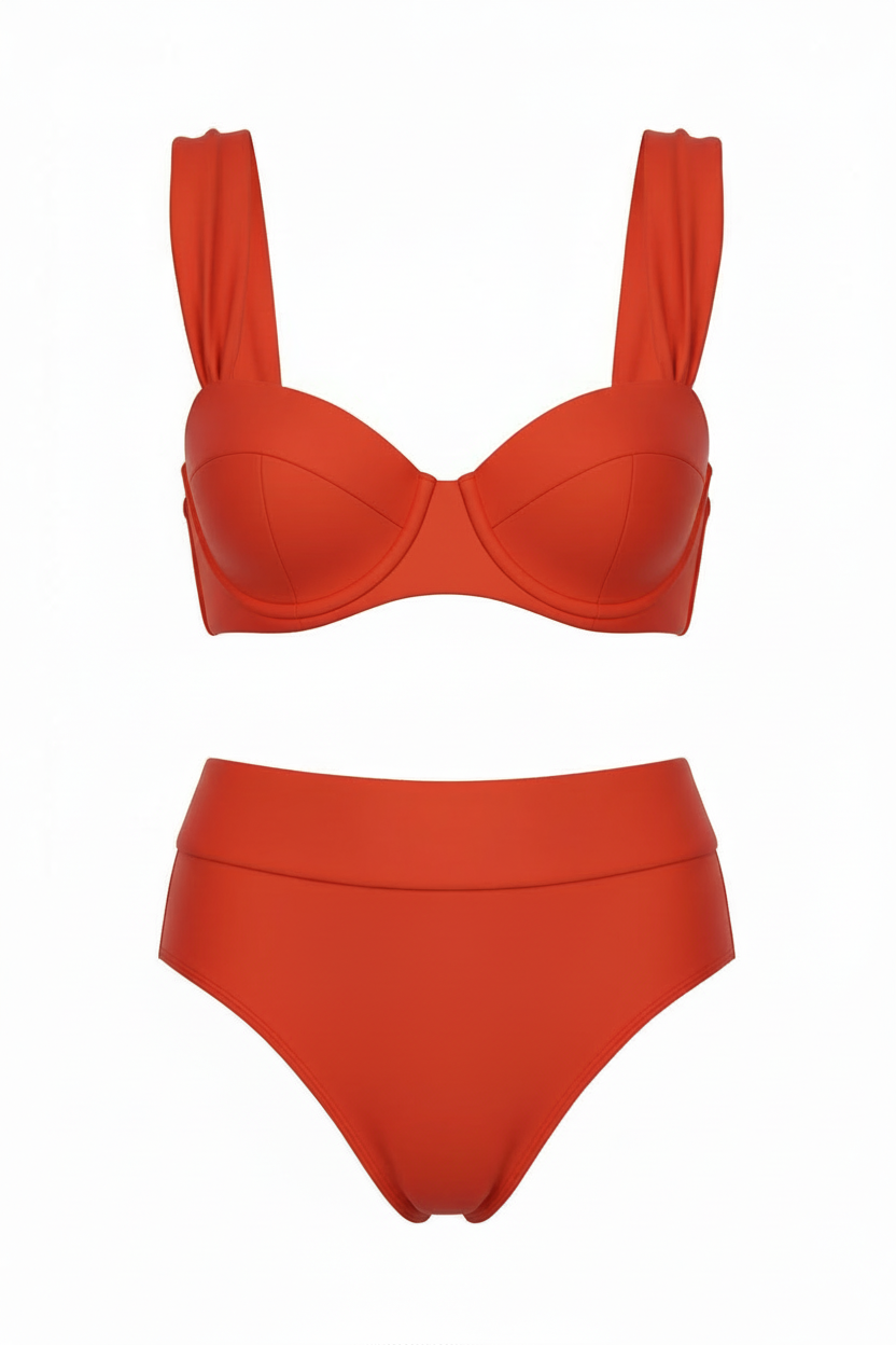 Aguaclara Angelica Red Swimsuit Two Piece