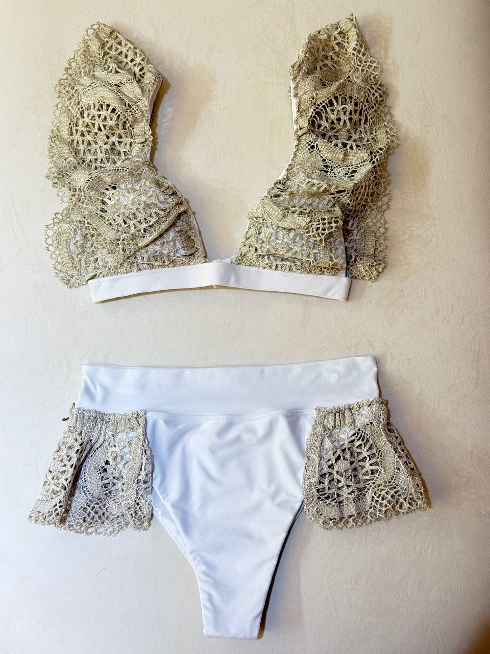 Aguaclara Bahram Triangle Two Piece Swimsuit