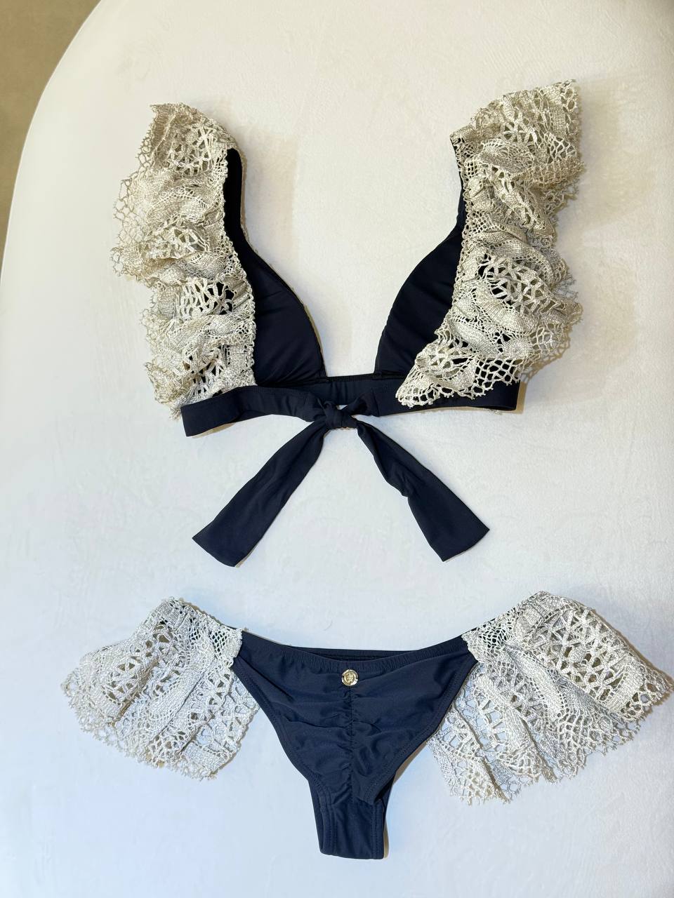 Aguaclara Black Women Two Pieces Swimsuit