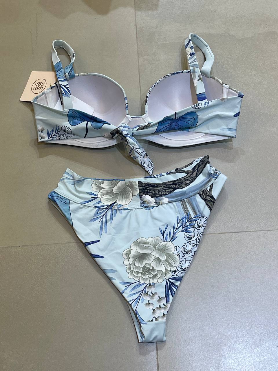 Aguaclara Celeste Bikini Set Bandeau