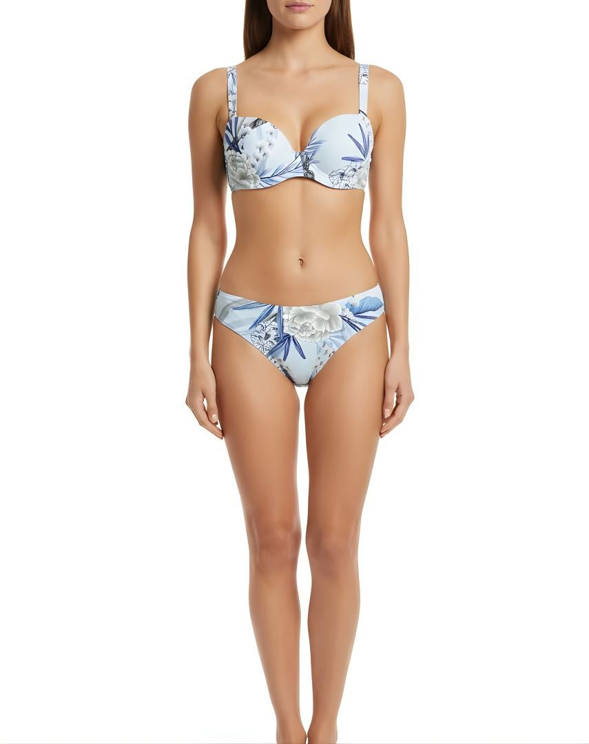 Aguaclara Celeste Bandeau Bikini Set