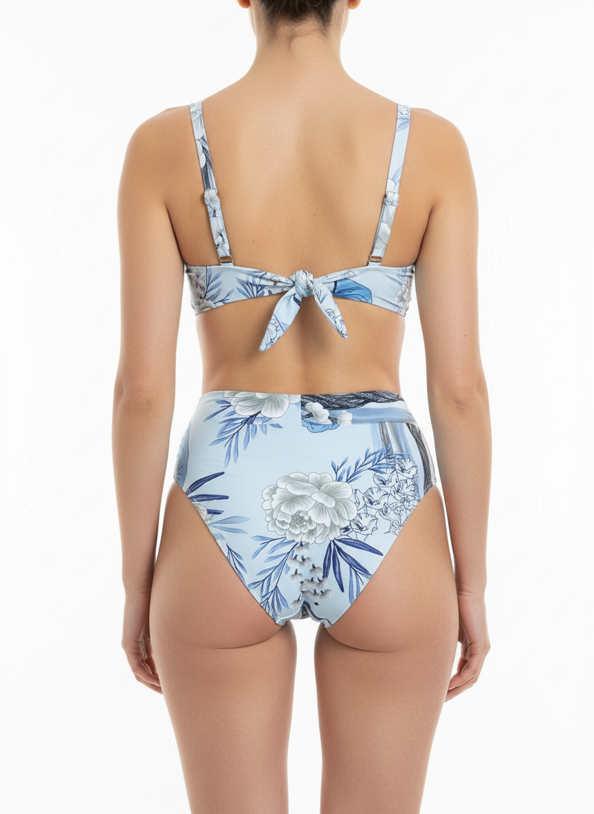 Aguaclara Celeste Bikini Set Bandeau