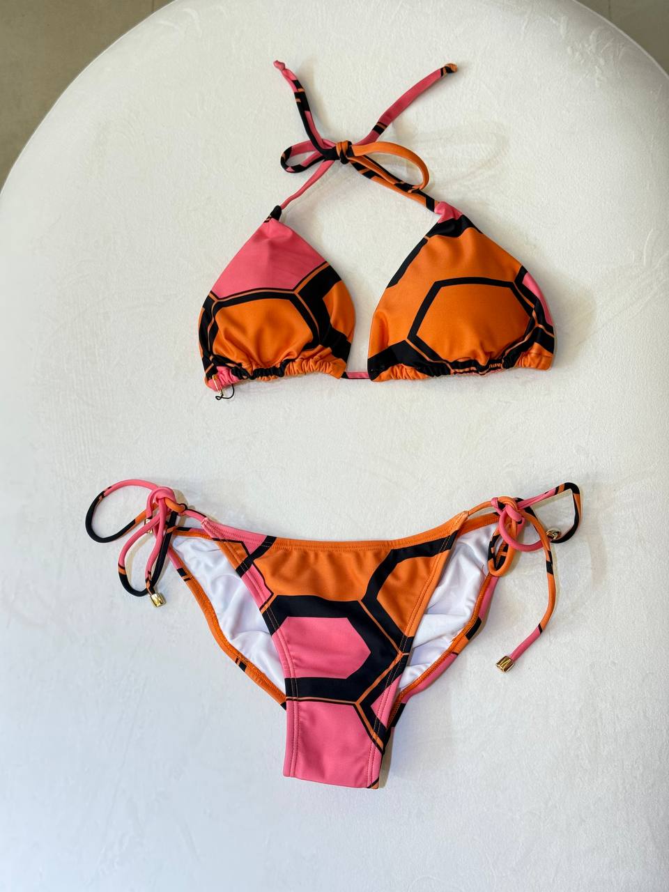 Aguaclara Geometry Two-Piece Swimsuit