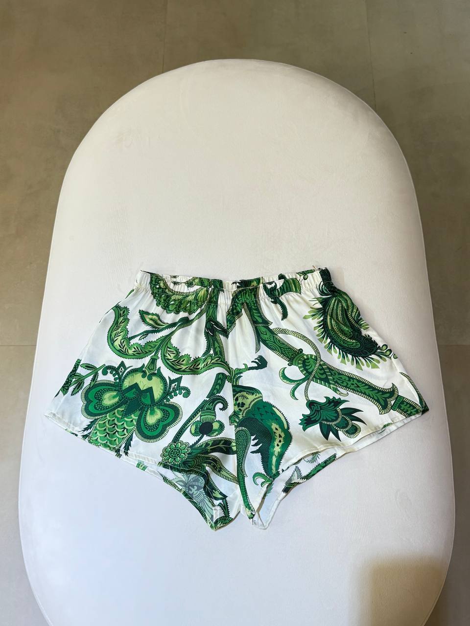 Aguaclara La Verde Silk Shorts