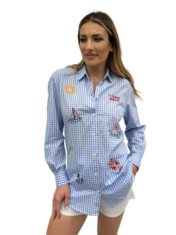MC2 Saint Barth Brigitte Shirt Cotton Women