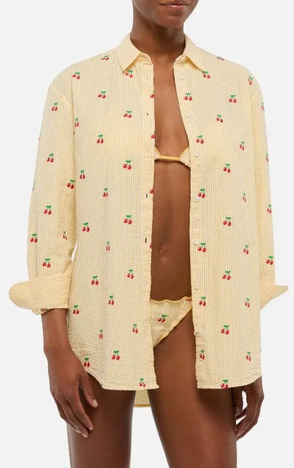 MC2 Saint Barth Shirt Cotton Women Yellow