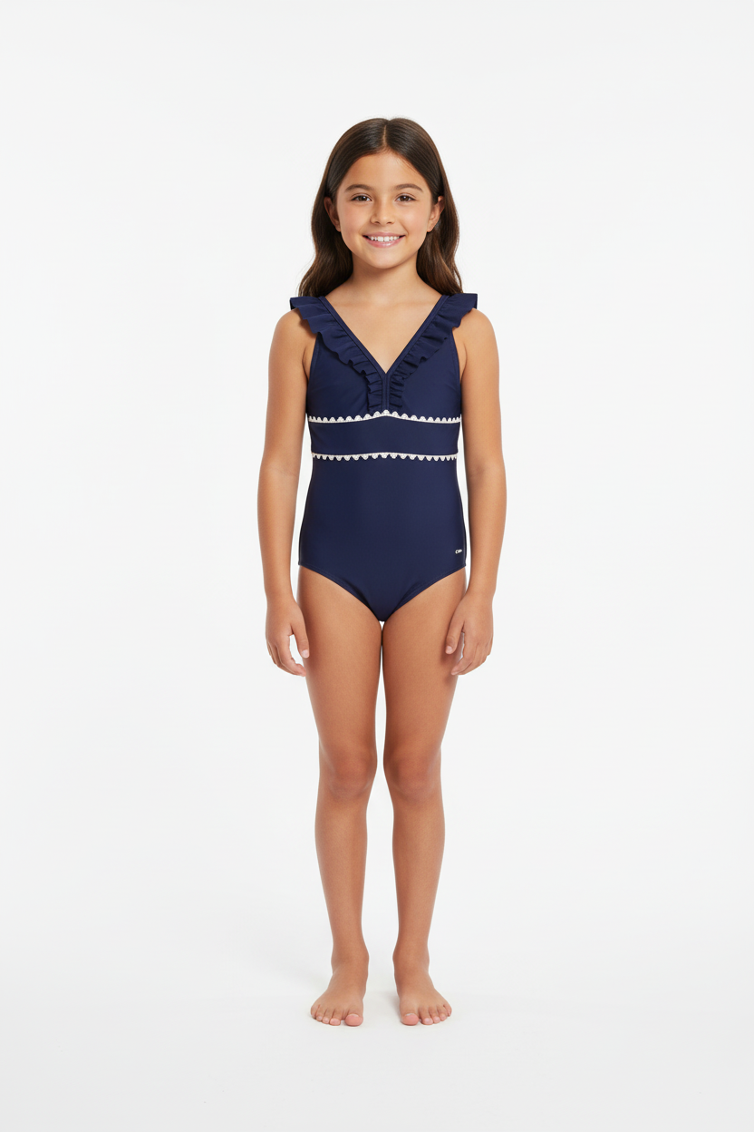 Chloe Girls One Piece Swimsuit