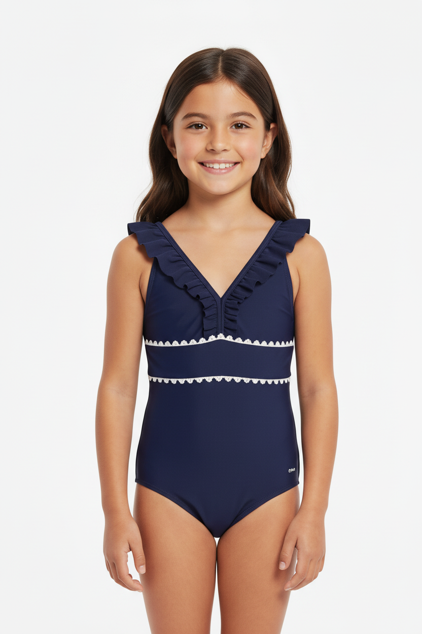 Chloe Girls One Piece Swimsuit