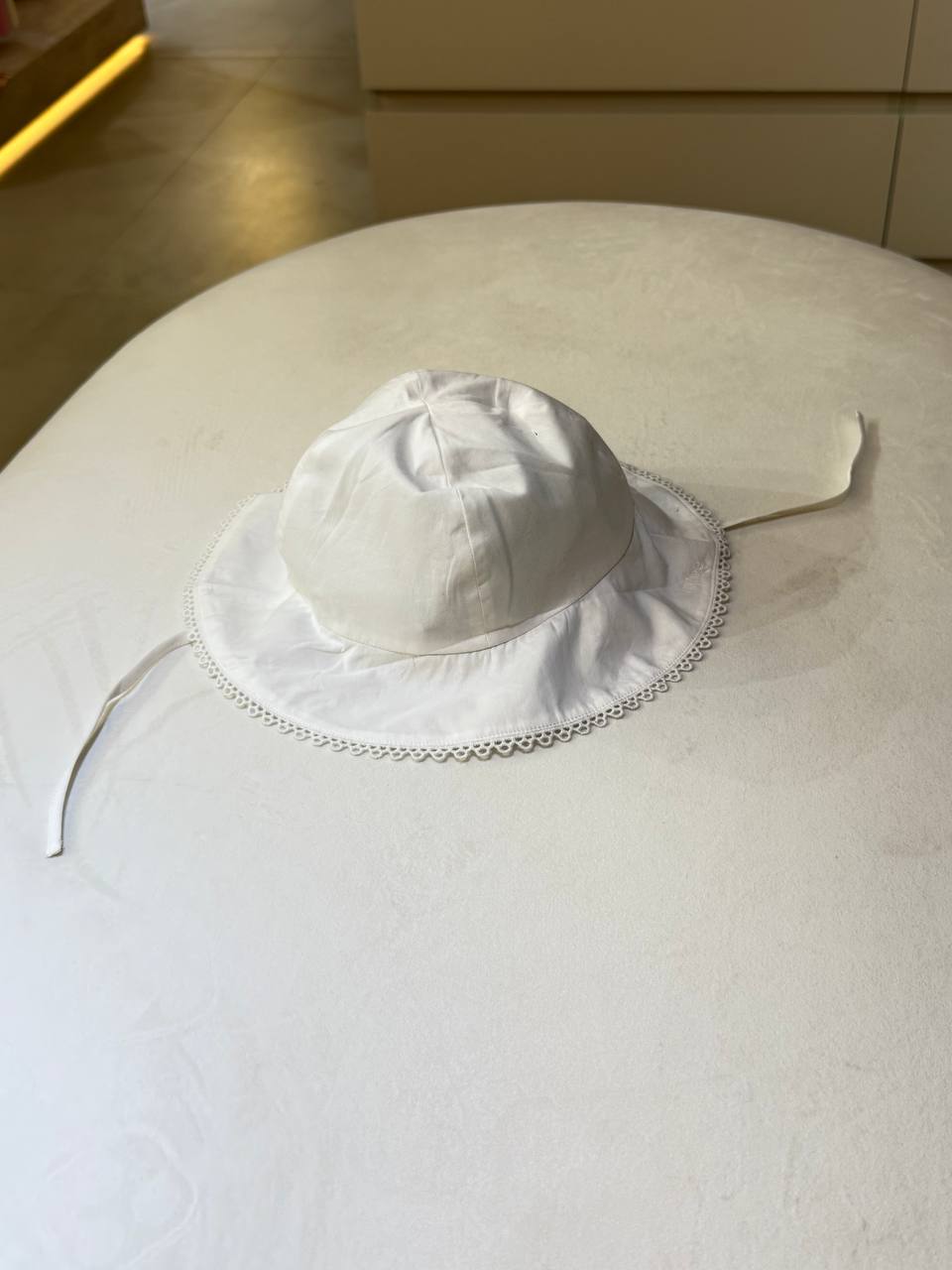 Chloe Panama White Embroidery