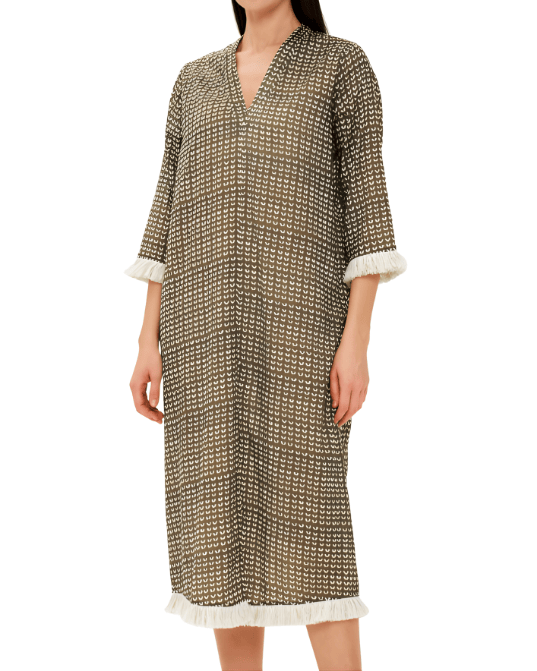 DnuD Batik Cotton Dress Summer