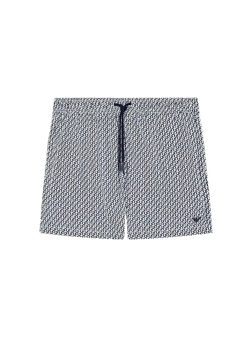Emporio Armani Pattern Mix Swim Shorts for Men