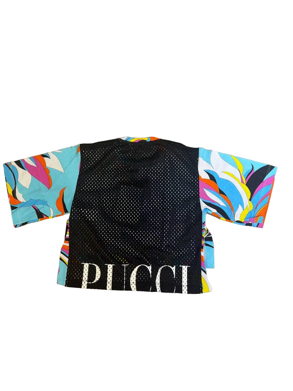 Emilio Pucci T-Shirt Black Mesh