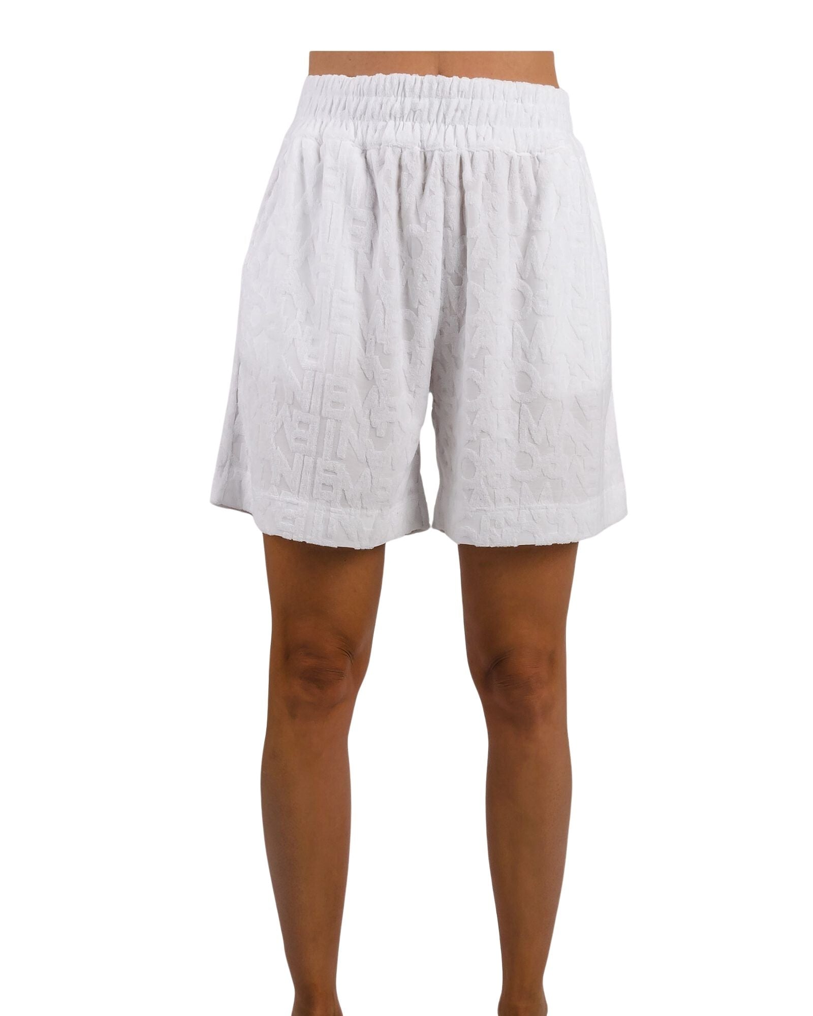 Emporio Armani White Women Jersey Shorts