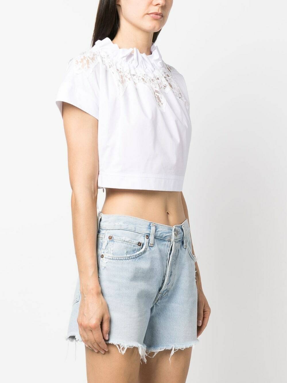 Ermanno Firenze White Women Blouse Top