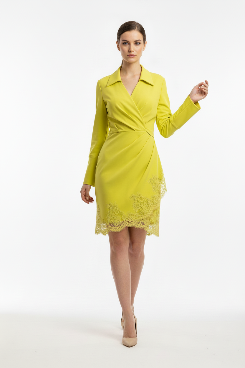 Ermanno Firenze Women Long Sleeve Dress